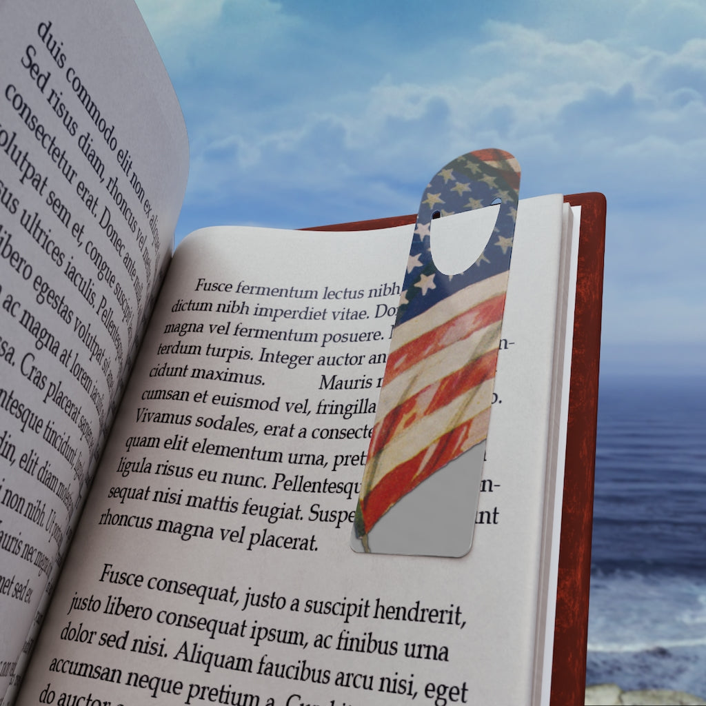American Flag Bookmark
